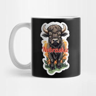 Nebraska Buffalo Mug